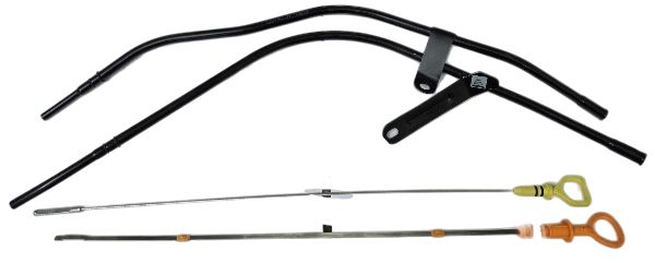 Dipstick and dipstick tube